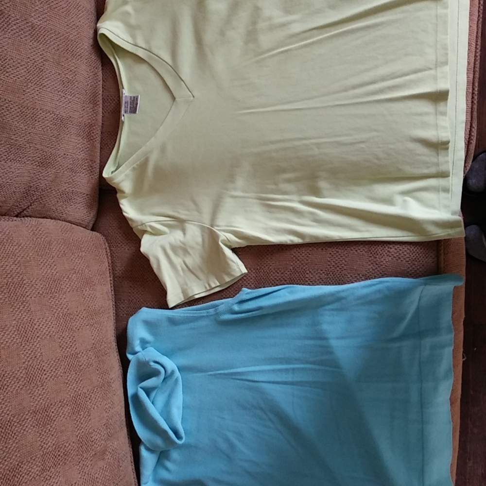 Lot Talbots Vintage Sweater Vest Made In Italy Gray Size XL Green Vneck Tshirt